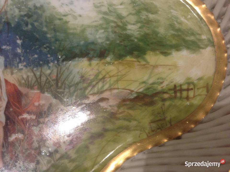 Patera Stara Fransuska Porcelana Betoule Legrand biały Nowa Sól