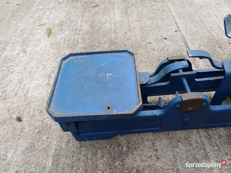 Stara szalkowa waga dolnośląskie Lubań