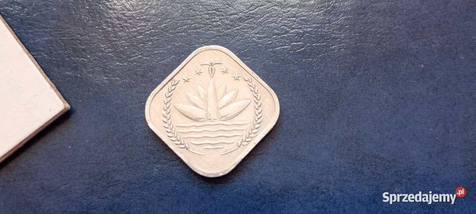 Stare monety 5 pais 1978 FAO Bangladesz