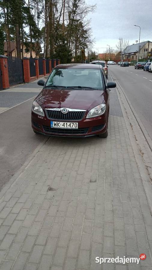 Skoda Fabia II lifcie nieuszkodzony mazowieckie Kobyłka