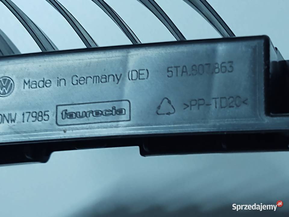 Ślizg Zderzaka Tył VW Touran III 5TA Wschowa