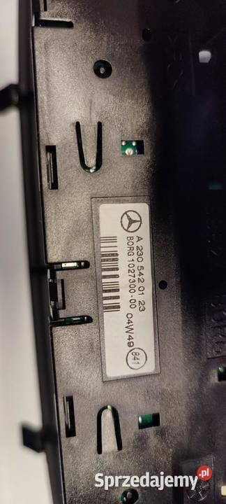 MERCEDES SL R230 WYŚWIETLACZ PDC KRATKA
