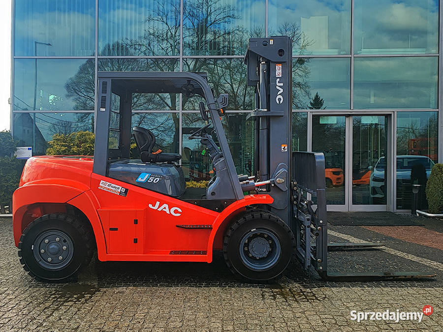 Wózek widłowy JAC CPCD50 triplex 55 m 5 ton