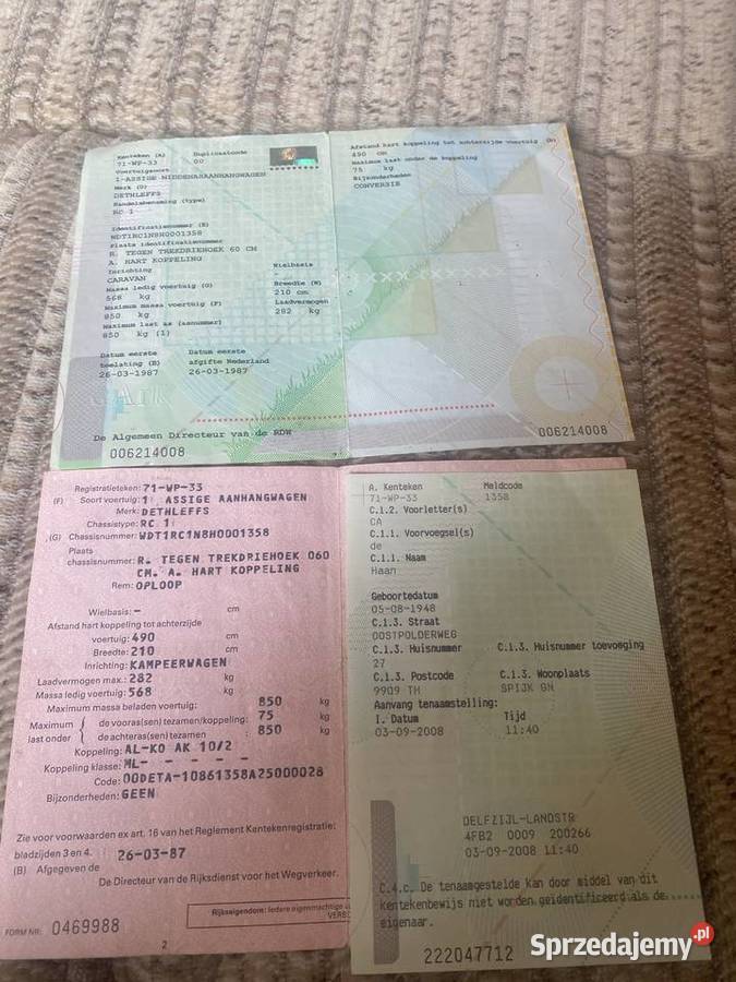 Przyczepa kempingowa Niechorze