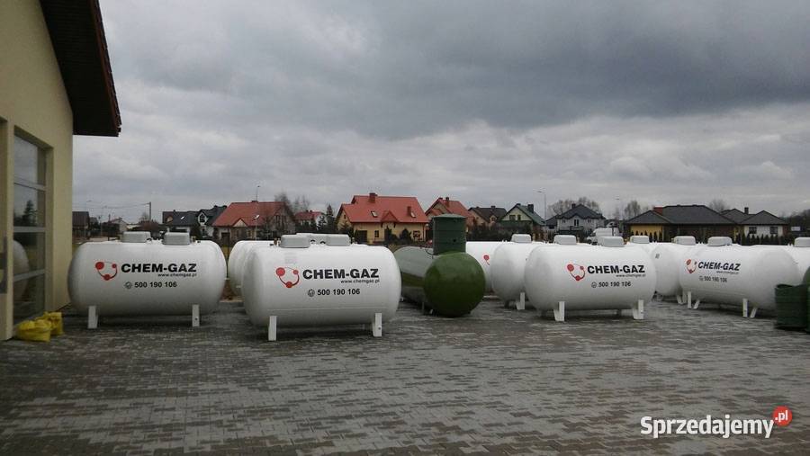 Zbiornik na gaz 2700 l butla na GAZ PROPAN LPG Płońsk sprzedam