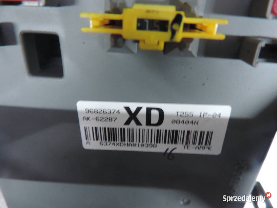 CHEVROLET AVEO MODUŁ SKRZYNKA BSI 96826374 Układ elektryczny sprzedam