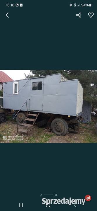 Przyczepa Specjalna barakowóz barak domek wóz
