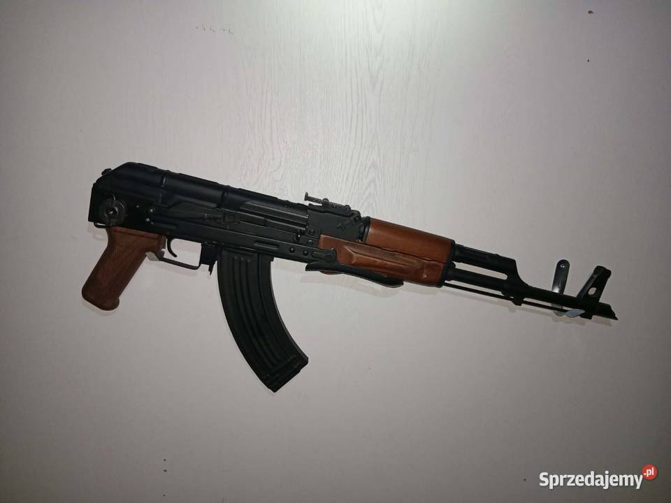 Replika ASG KBK AKMS Full metal drewno AK 4774 Sporty strzeleckie i myślistwo Czaniec