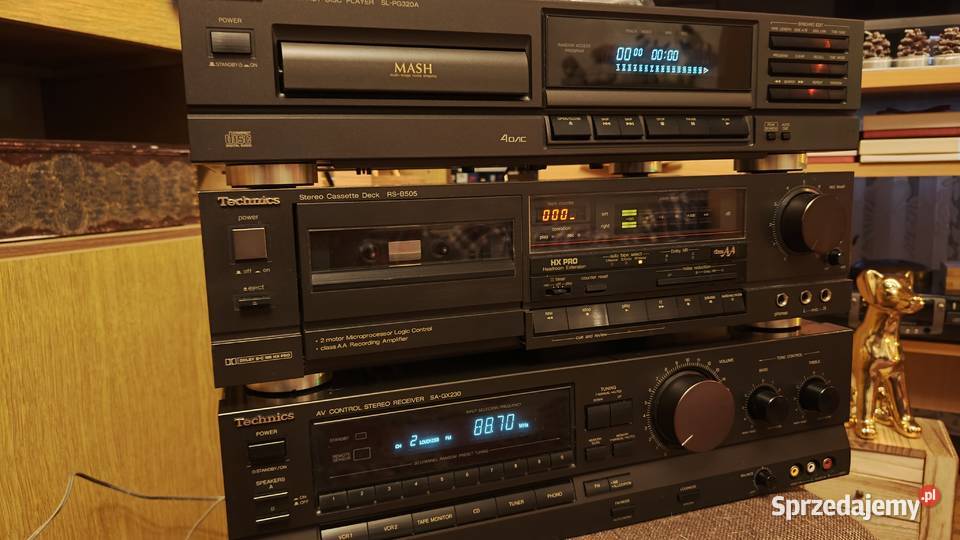 100 sprawny i zadbamy Zestaw Technics Amplituner Sosnowiec