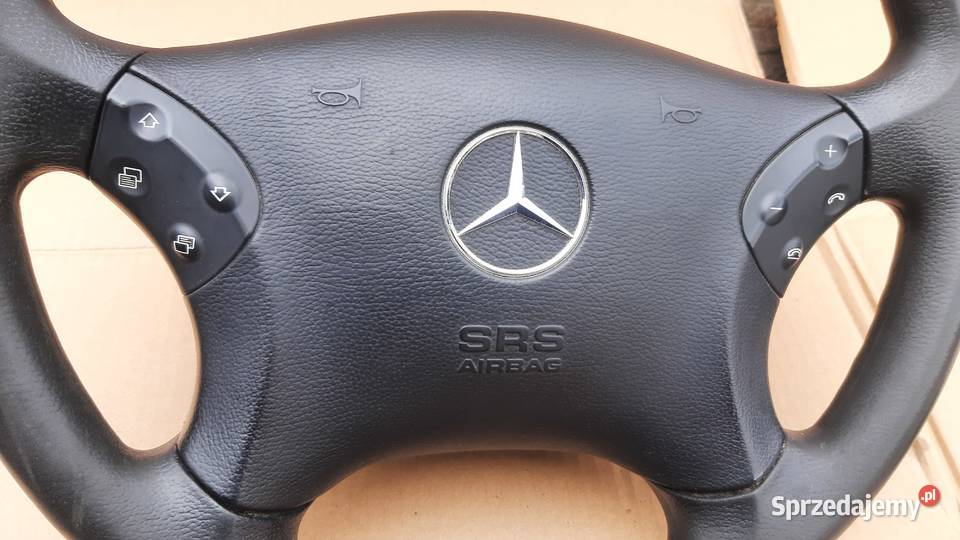 kierownica Mercedes C w203 z poduszką i