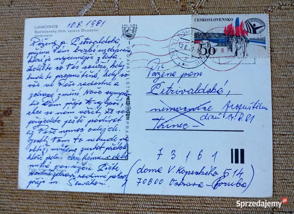 LUHACOVICE MIASTO UZDROWISKOWE NA MORAWACH Piszczac