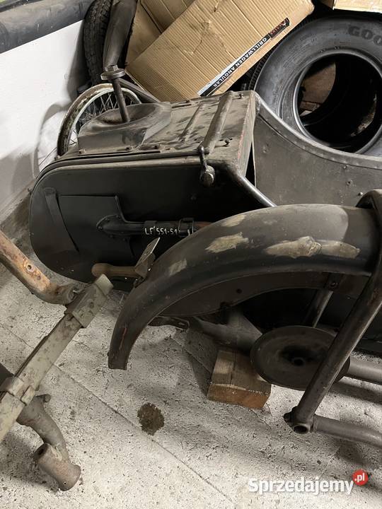 M72 kosz do motocykla m72 początek lat 50 lubelskie Chełm