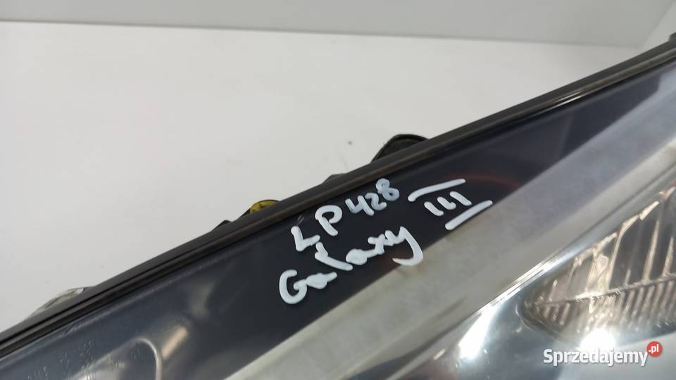 FORD GALAXY III MK3 LAMPA PRZÓD LEWA osobowe wielkopolskie Zbierkowo sprzedam