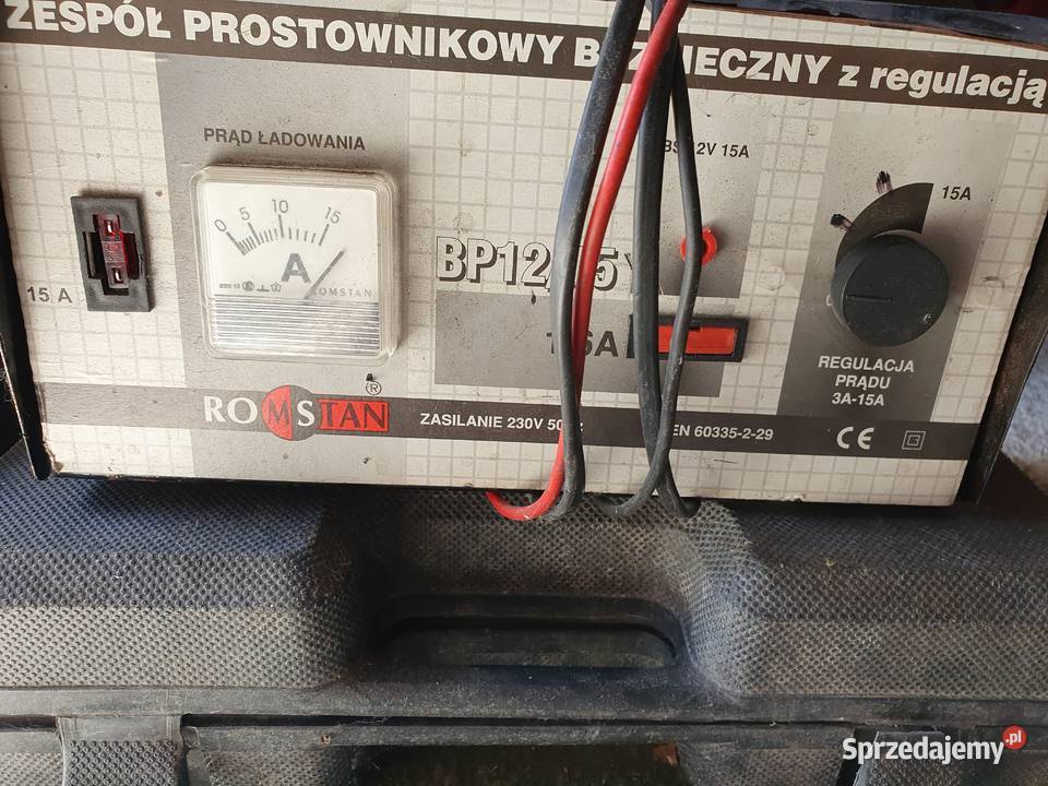 Prostownik Samochodowy 12V Prostowniki i kable rozruchowe Andrychów sprzedam