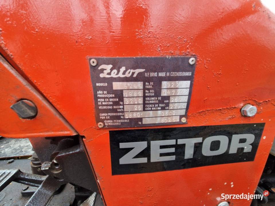 Zetor 5245 7211 6211 6245 Pilzno