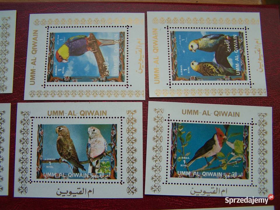 Umm Al Qiwain ZEA 1972 MNH Fauna Ptaki sprzedam