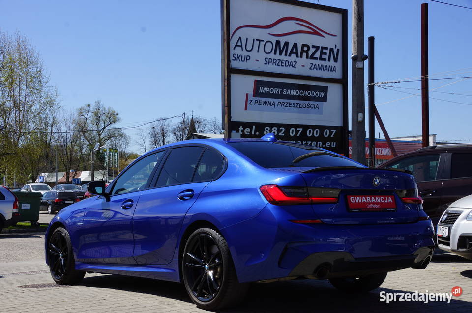 BMW 330i XDrive 20 Benzyna 258 4x4 M Pakiet aluminiowe felgi Nowy Sącz