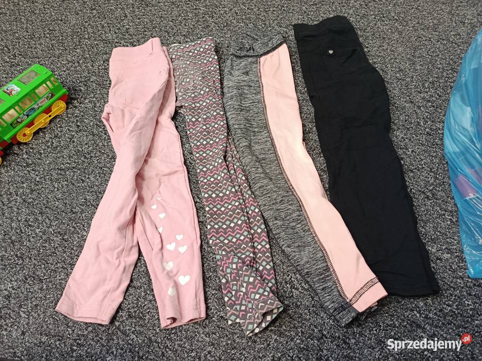 Ubrania dziewczynka 122 128 Poniec sprzedam