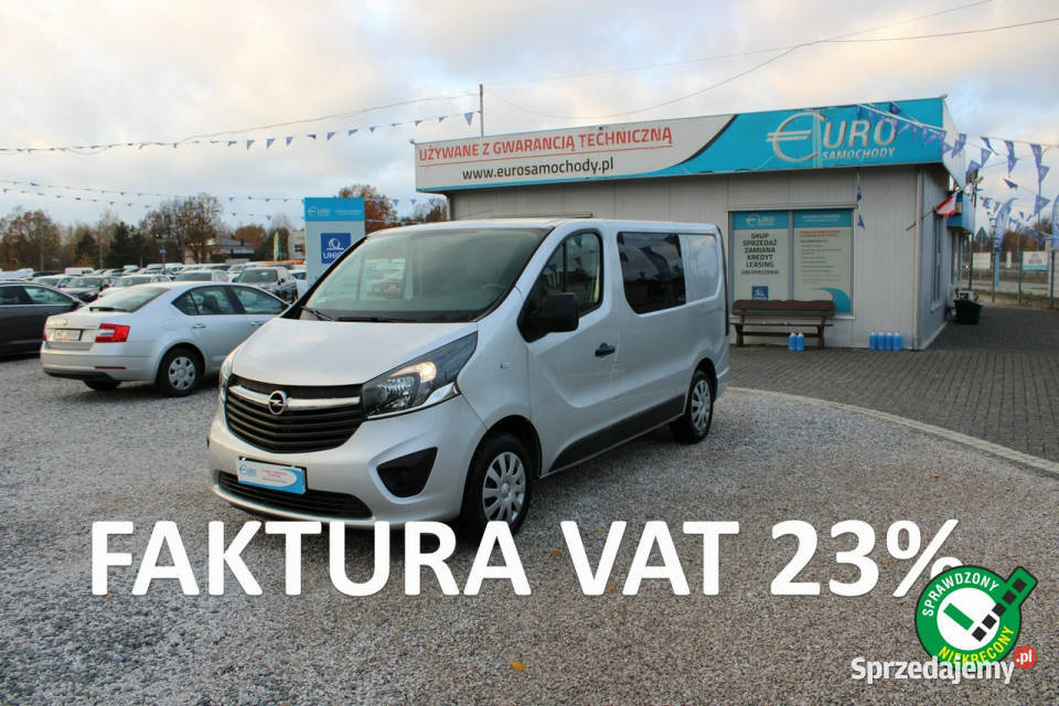 Opel Vivaro L1H1 Brygadowy FVAT Gwarancja elektryczne lusterka Warszawa