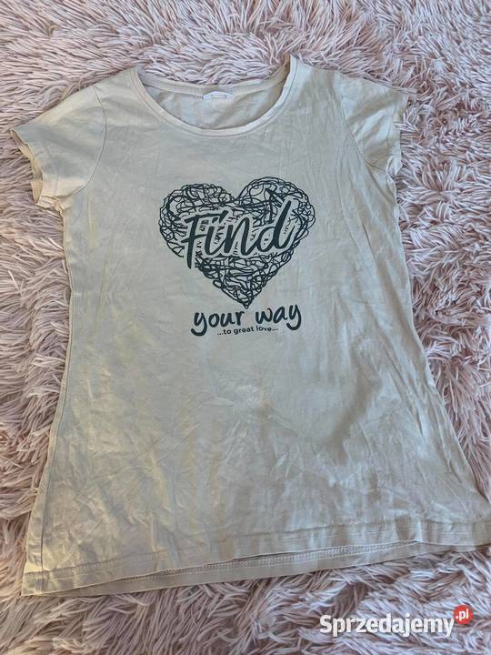 Tshirt bluzka koszulka z krótkim rękawem HIT różowy Jasło sprzedam