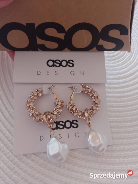ASOS Bogato zdobione kolczyki wieczorowe z Kraków