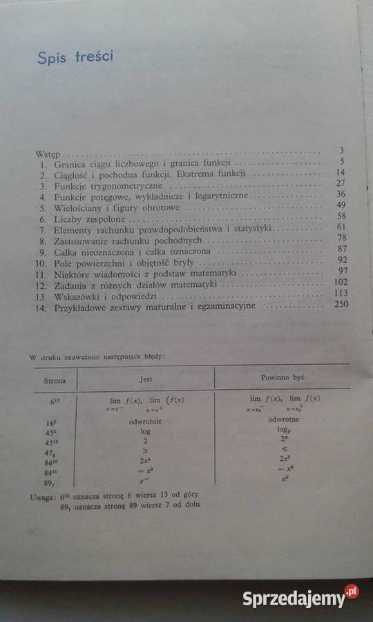 Matematyka zbiór zadań kl 3 4 i 5 szkoły szkoła ponadgimnazjalna