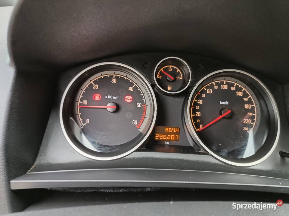 Zafira B lift 17 Zamiana nieuszkodzony