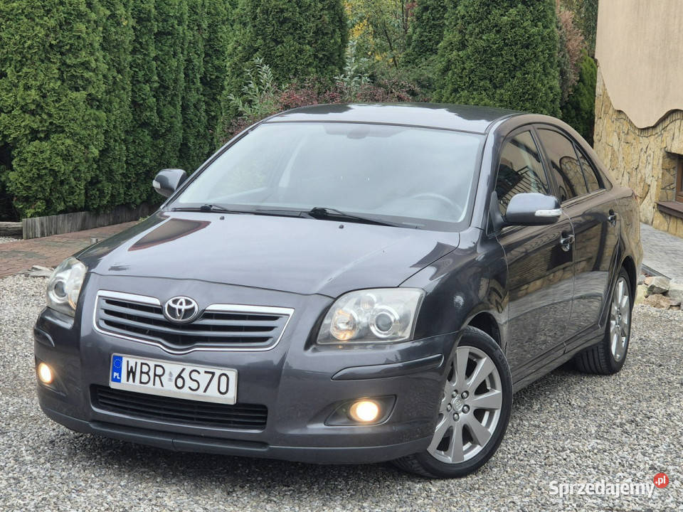 Toyota Avensis 18B 129 2007r Bogata Wyjątkowo elektryczne lusterka Radom