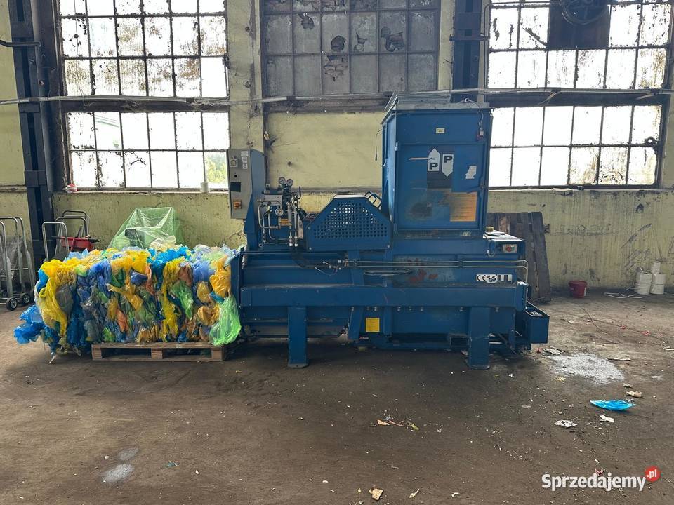 Belownica prasa kanałowa automatyczna do folii Produkcja Drzewica