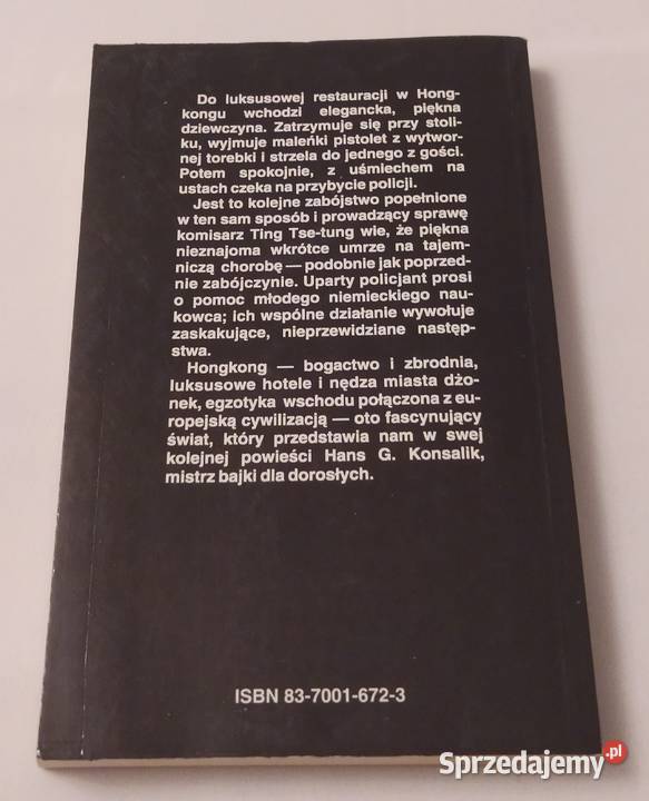 DZIEWCZYNA Z HONGKONGU Heinz Gnther Konsalik miękka podlaskie