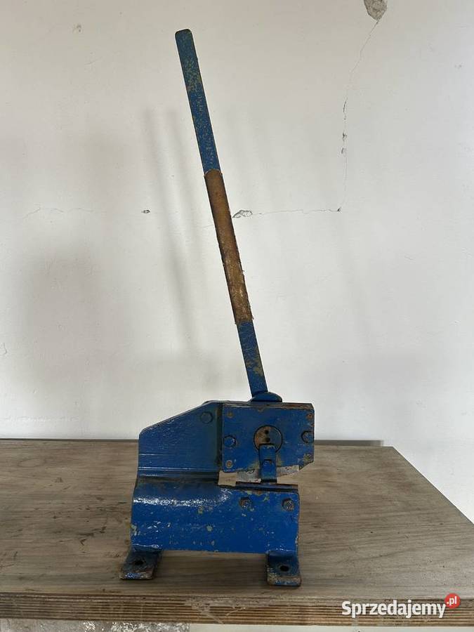 Nożyce do blachy gilotyna ddr
