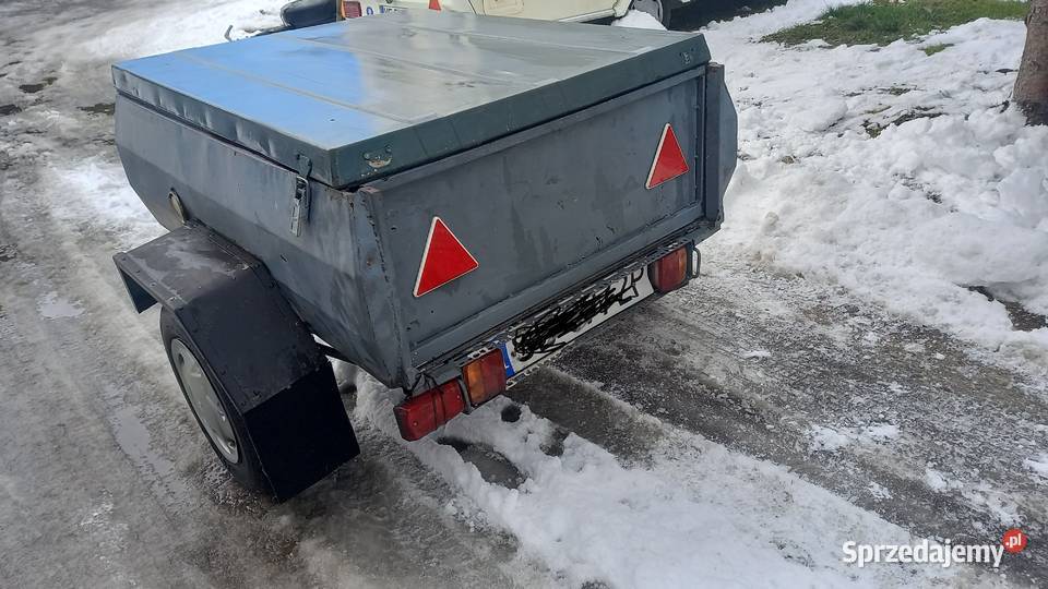 przyczepka zarejestrowana Zembrzyce