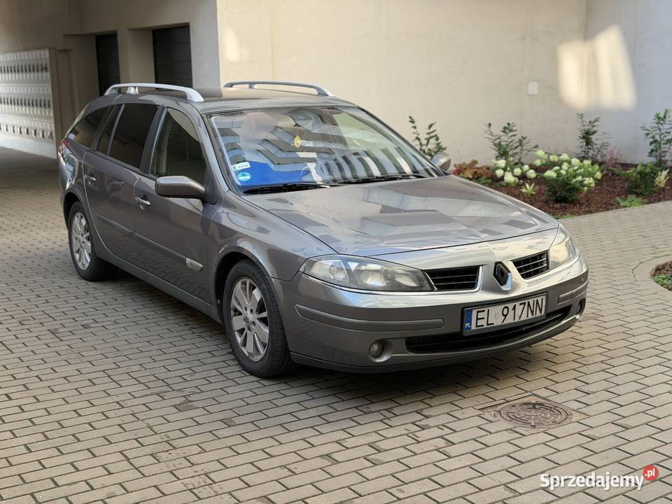 Renault Laguna II Lift 2007 176 Sprawna Klima Łódź