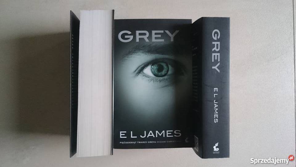 GREY Pięćdziesiąt Twarzy Oczami Christiana Kielce