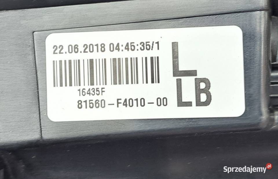 81560F401000 lampa tylna lewa Toyota CHR osobowe