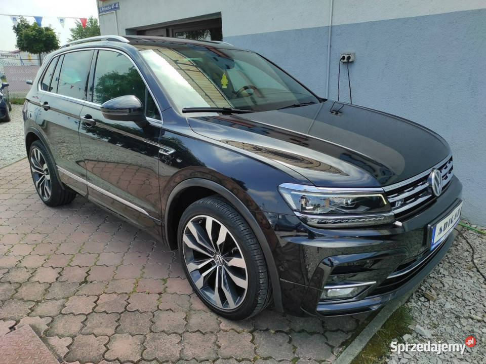 Volkswagen Tiguan Rline DSG 4motion alu 20 isofix Racibórz