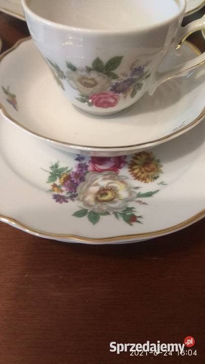 Serwis kawowy Tirchenreth lata 1940 Stargard