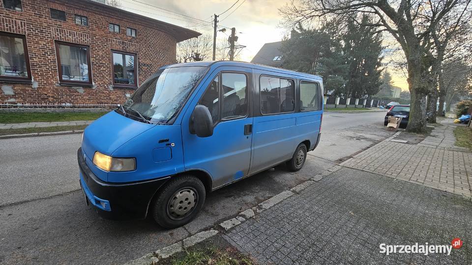 FIAT ducato Panorama 9 osób nieuszkodzony Łódź