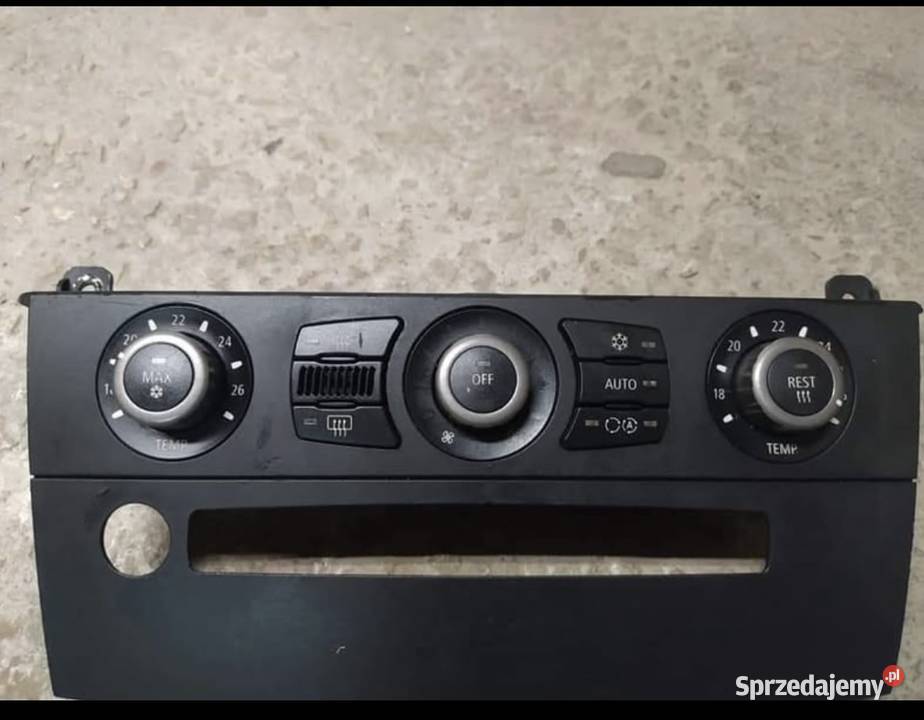 Panel klimatyzacji bmw e60 530d Słopiec