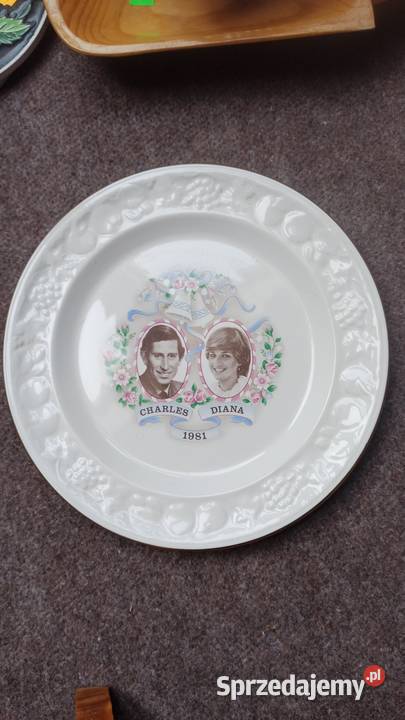 Patera z rodziny królewskiej Charles Diana 1981 Gdańsk sprzedam