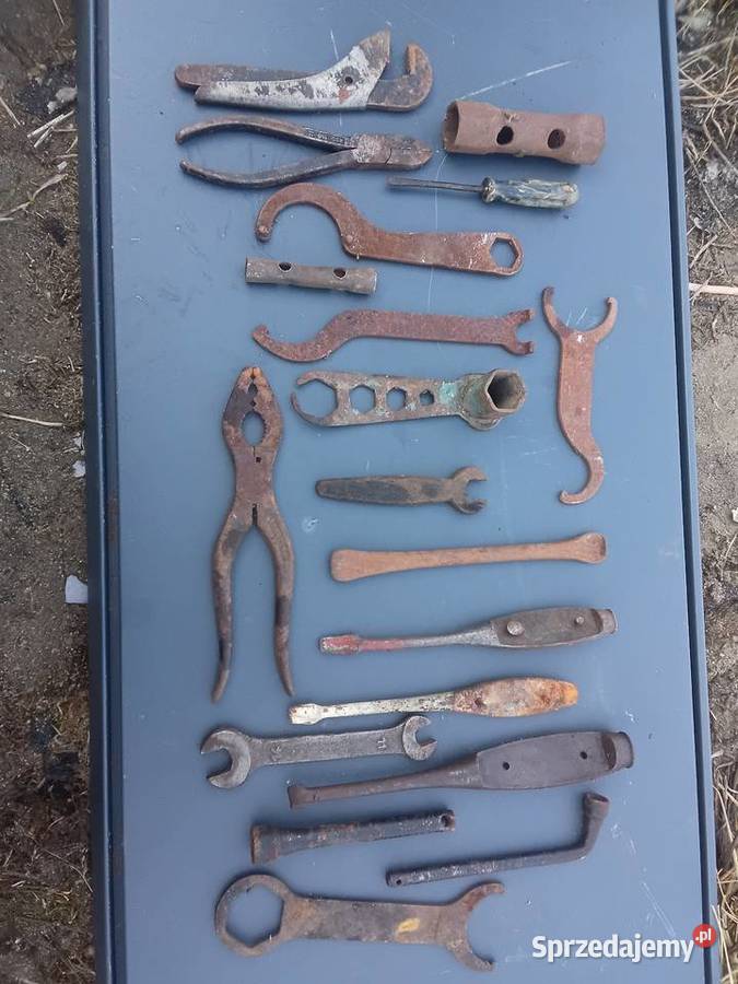 Klucze zestaw zabytkowy motocykl Pozostałe warmińsko-mazurskie Milejewo sprzedam
