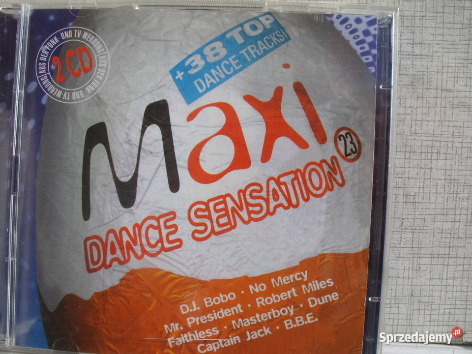 DANCE plyta CDMAXI DANCE SENSATION 23 2 CD dance Wołów