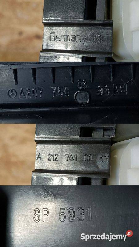 MERCEDES C207 A207 W207 KLAMKA KLAPY BAGAŻNIKA Pleszew sprzedam