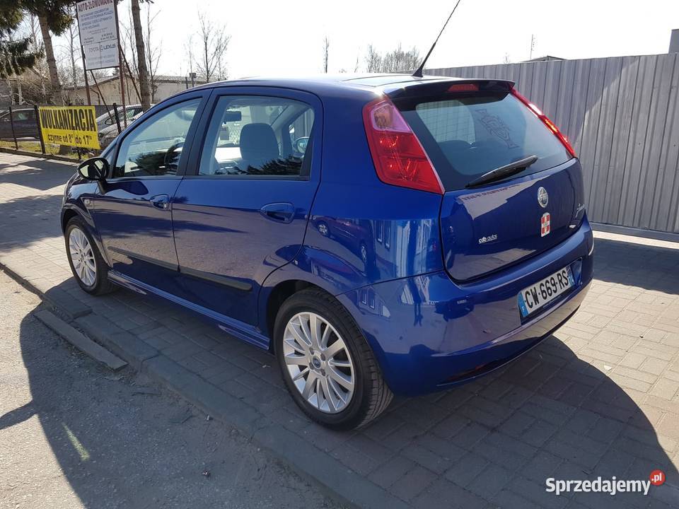 Fiat Grande Punto II klimatyzacja opłacony 6 kujawsko-pomorskie Izbica Kujawska