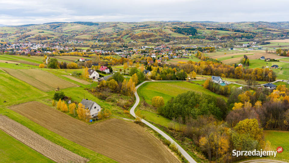 Działka budowlana Bobowa widokowa sprzedam