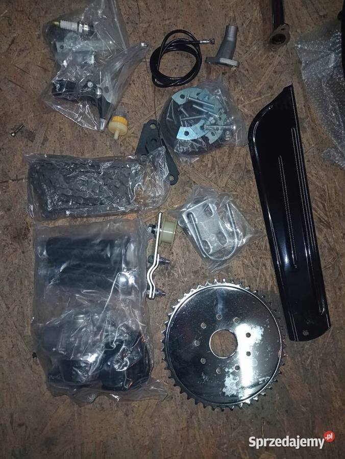 Sprzedam kąpletny nowy zestaw do rowera 80cc Tarnów sprzedam