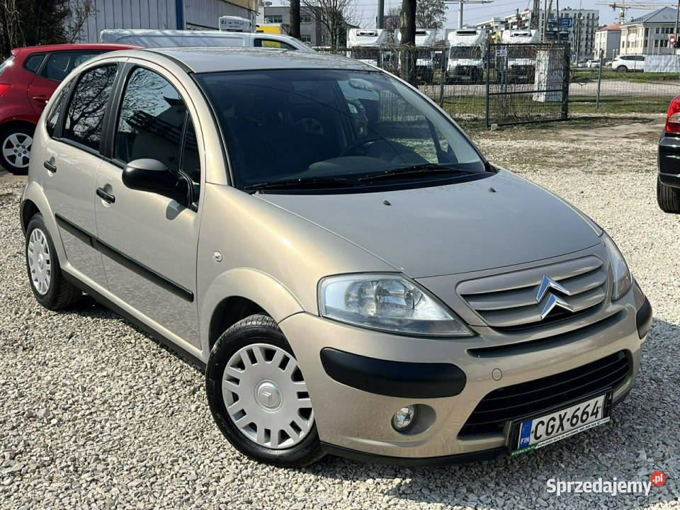 Citroen C3 GWARANCJA manual 14 benzyna zadbany VAT marża Warszawa
