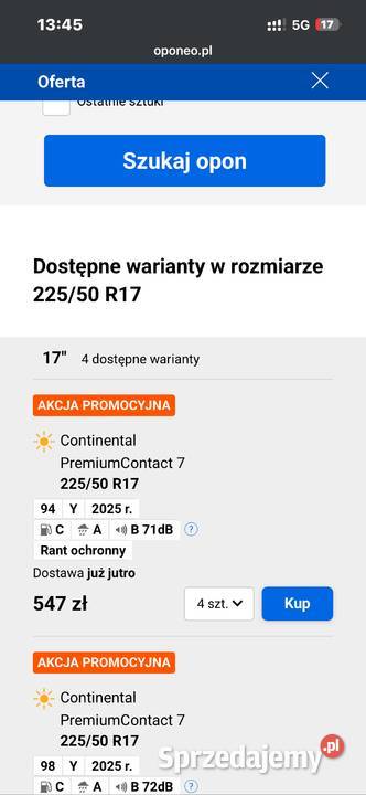 Opony Continental PremiumComfort 7