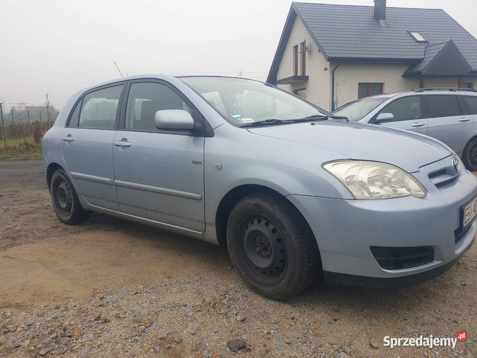 Toyota corolla 14 gaz 2007 144 niebieski