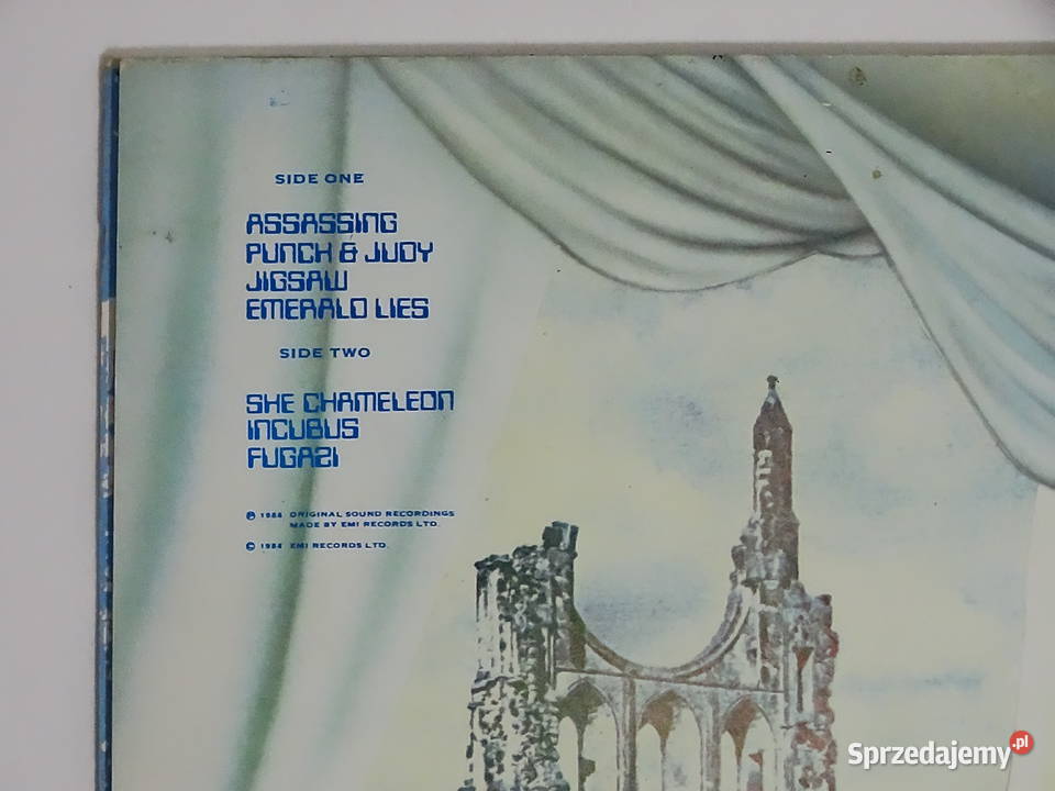 Marillion Fugazi LP 1984 Biłgoraj